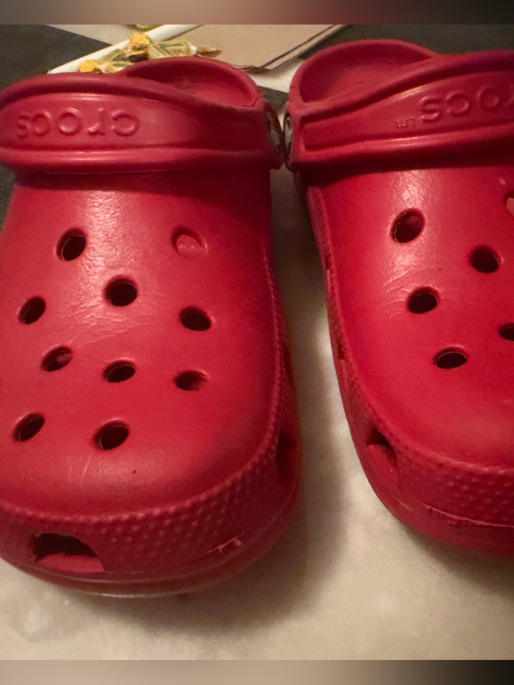 CROCS Kids Classic Clog in Red